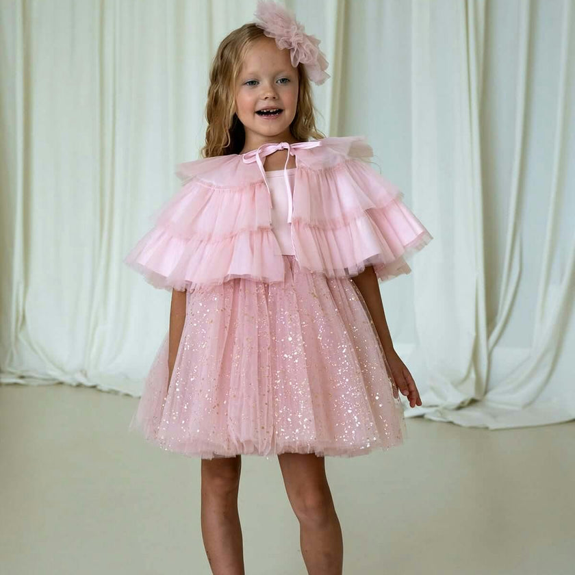 Sparkle Pink Dress Set