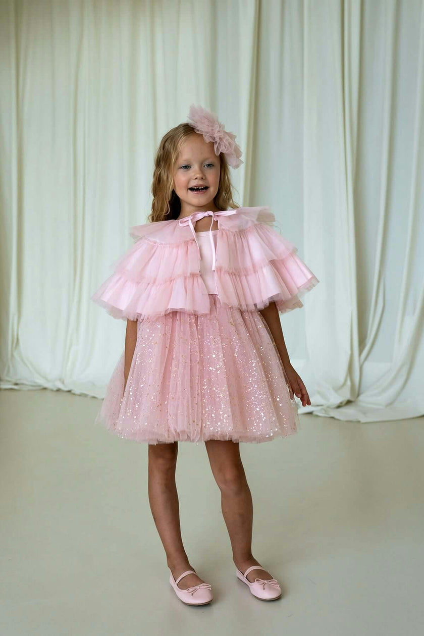 Sparkle Pink Dress Set