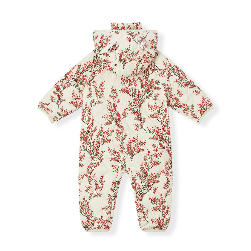 Winterberry Lightweight Down Hooded Jumpsuit