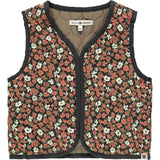 Floral Pattern Sleeveless Vest