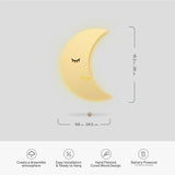 LumiDreams Wall Light - Kid's Decor Nightlight Moon