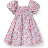 Ditsy Floral Puff Sleeve Dress