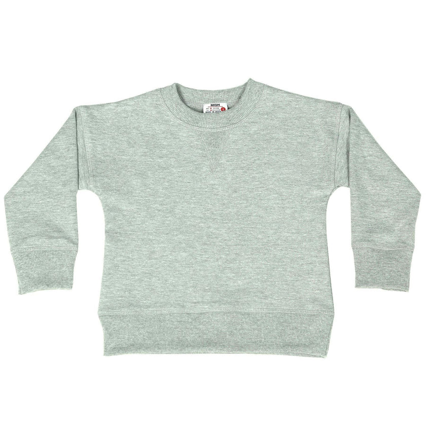 Kids Crew Neck Sweatshirt - Heather