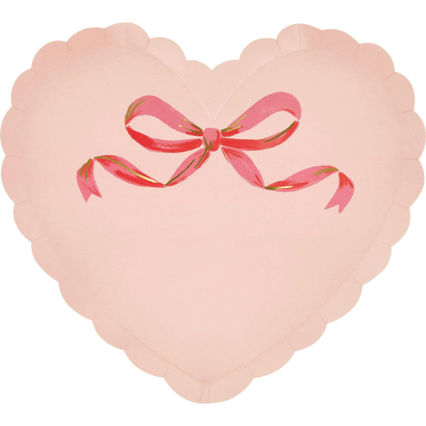 Coquette Heart Plates