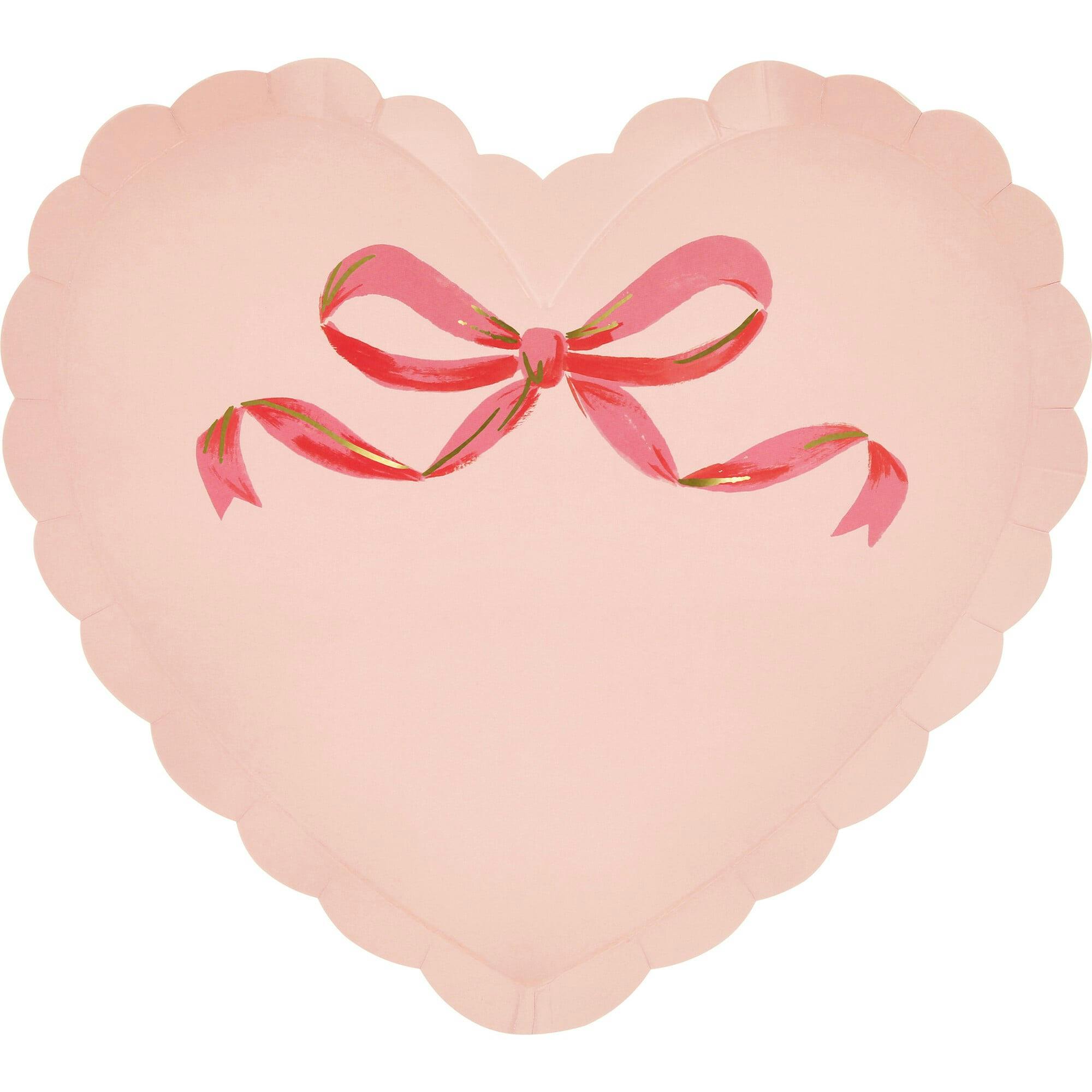 Coquette Heart Plates