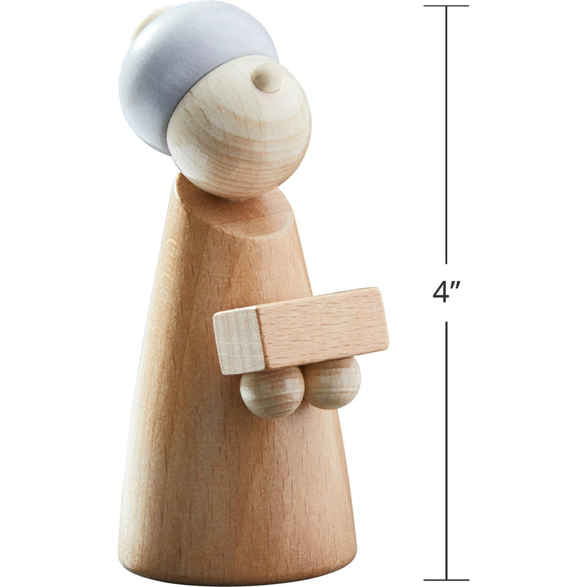 Natural Wood Nativity Scene Play Set