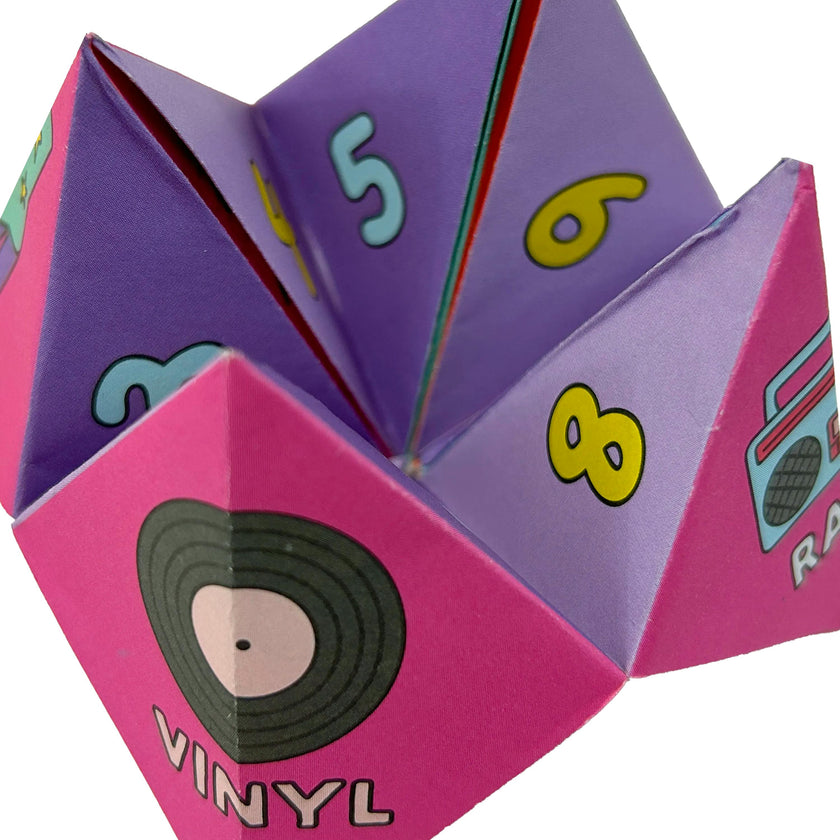 DIY Fortune Tellers Activity Kit - 24 Designs - 2 Sticker Sheets