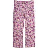 Claiborne Print Bow Waist Wide-Leg Pocket Pant