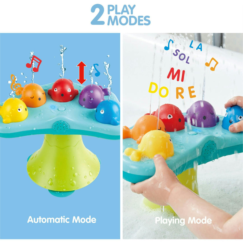 Music Fountain Bath Toy with 2 Play Modes