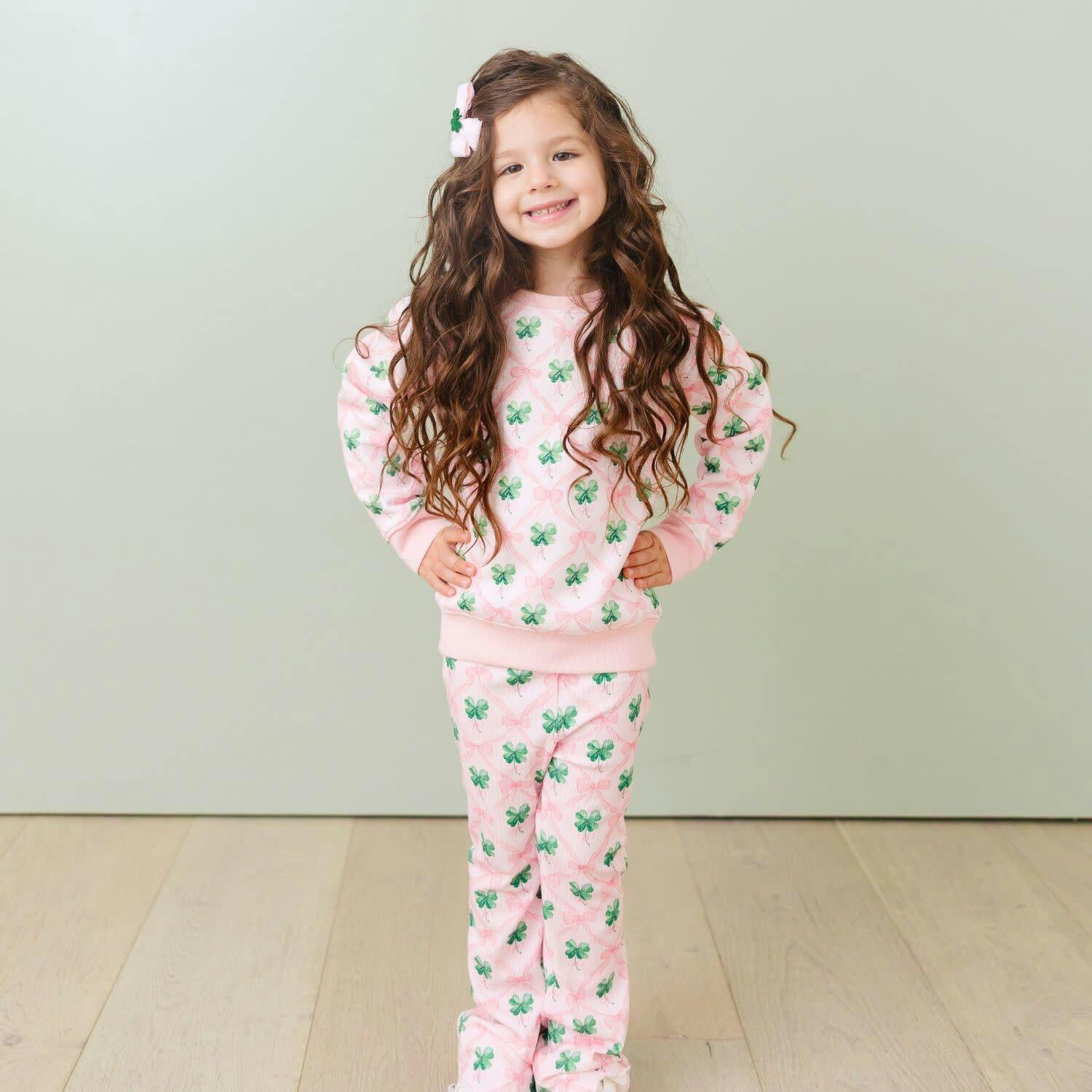 Coquette Clover St. Patrick's Day Flare Legging