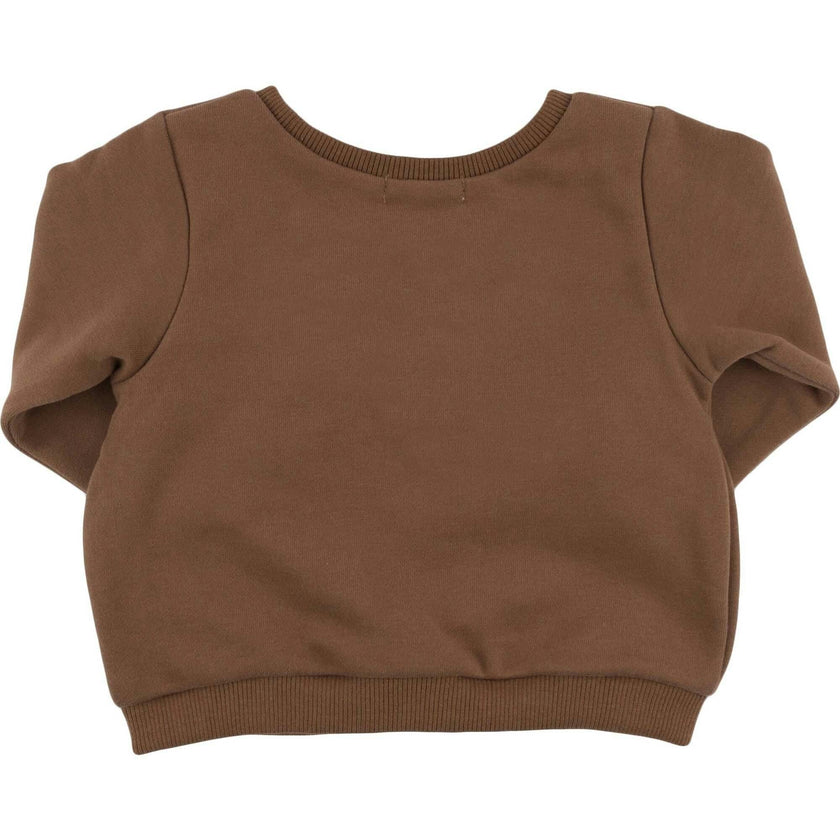 Teddy Face Applique Brooklyn Boxy