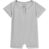 Grey Melange Luxe Solid Shortall