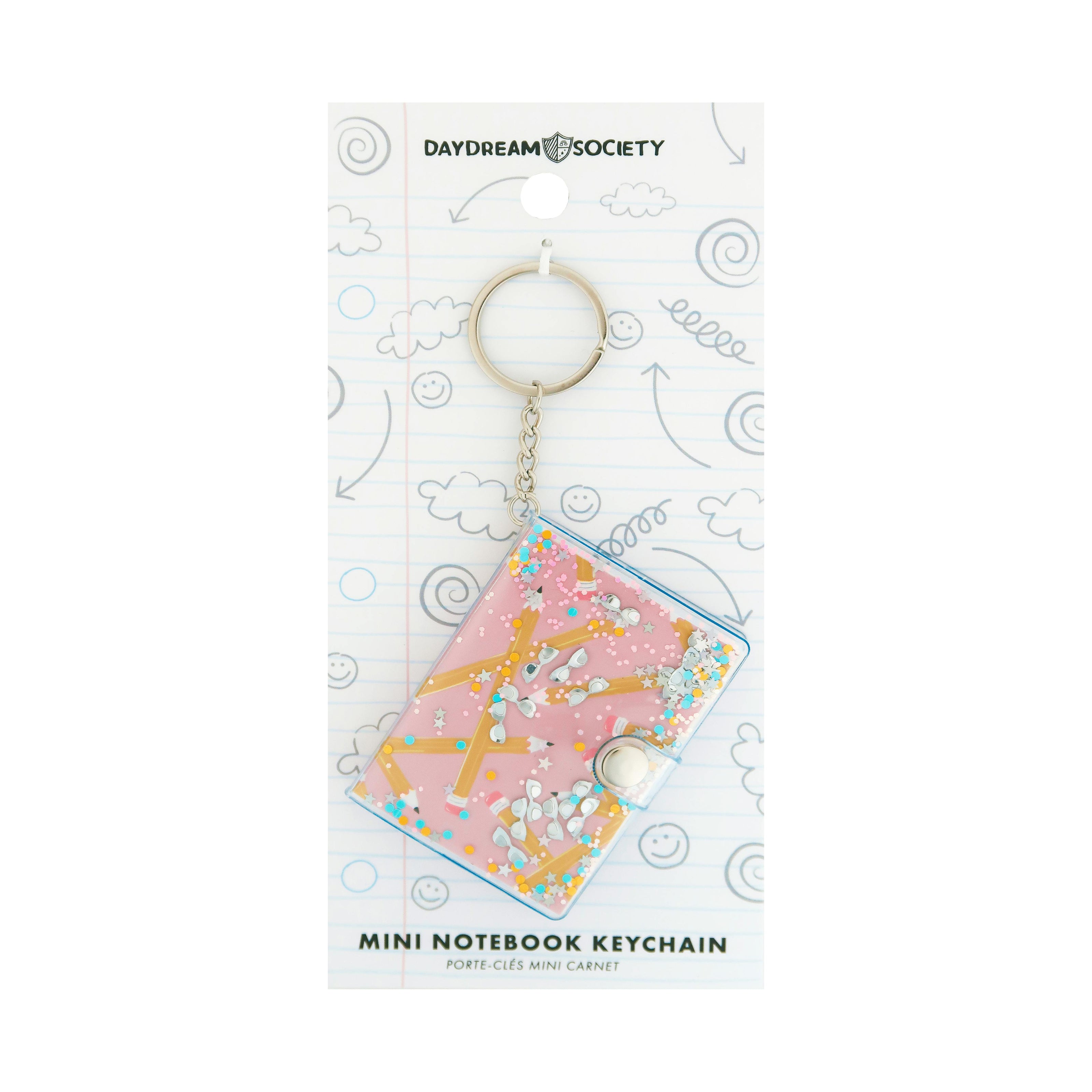 Smarty Pants Notebook Keychain - 4 Color Options