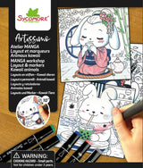 Artissimo - Layout And Markers Kawaii Animals - 10y+