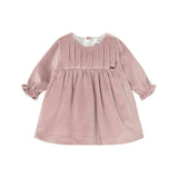 Newborn Girl Velvet Dress
