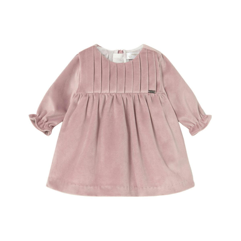 Newborn Girl Velvet Dress