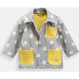 Stars Print Rain Worker Jacket