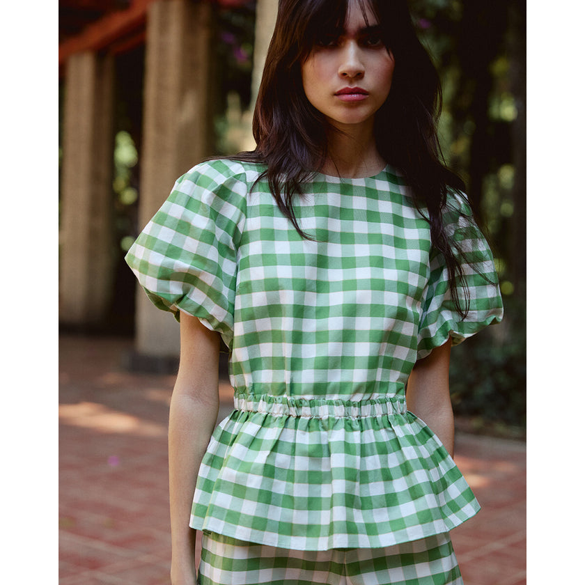 Chelsey Top, Plaid