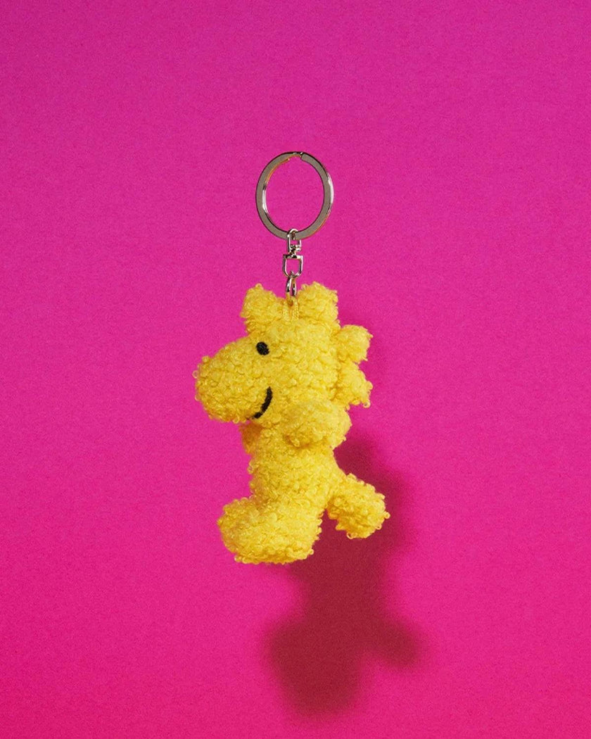 Keychain PEANUTS Woodstock ECO Tiny Teddy Yellow 3''