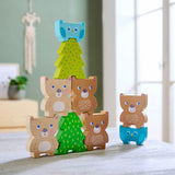 Forest Friends Chunky Wooden Stacking Toy (Made in Germany)