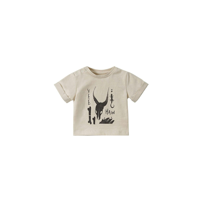 Baby Yee Haw Print Boxy T-Shirt