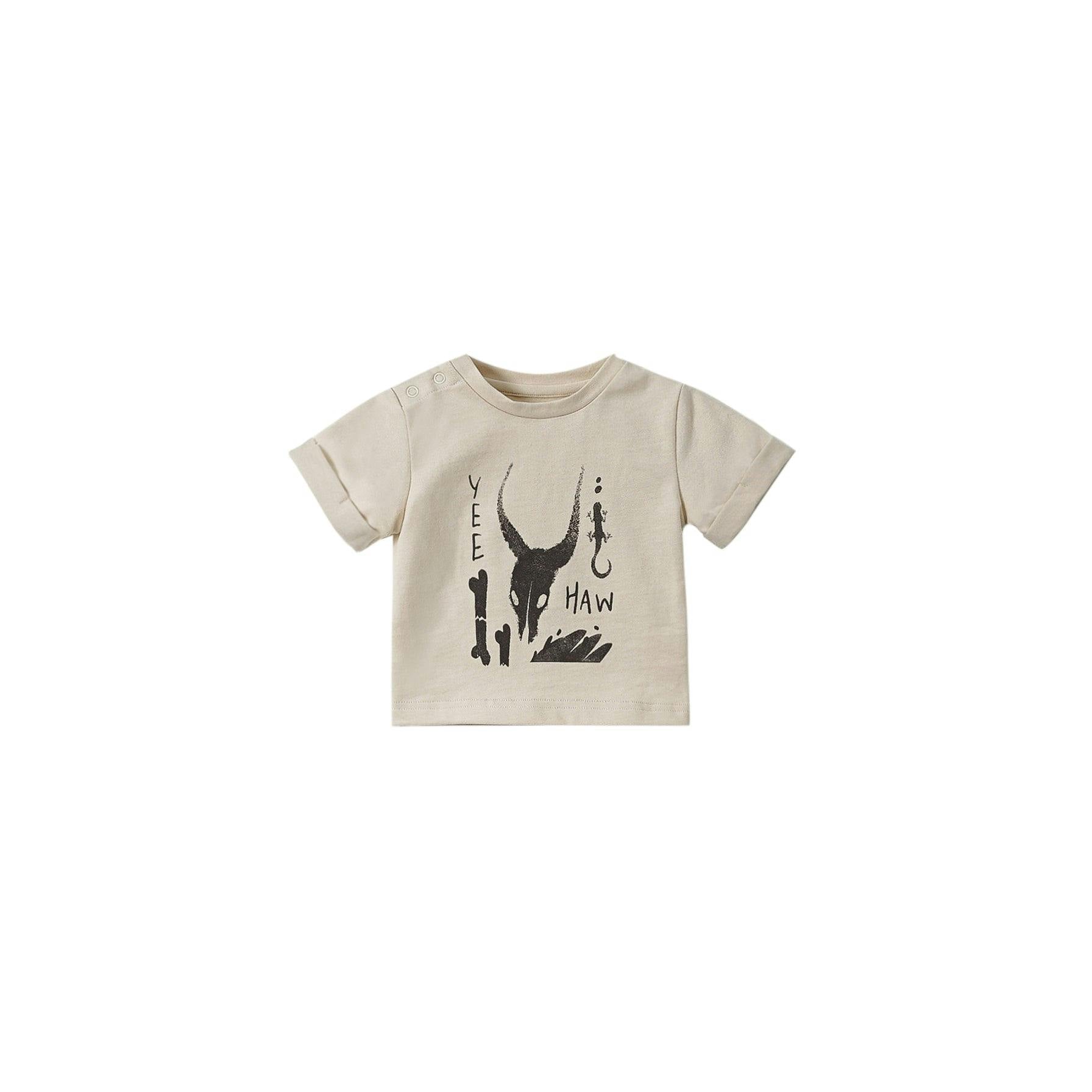 Baby Yee Haw Print Boxy T-Shirt