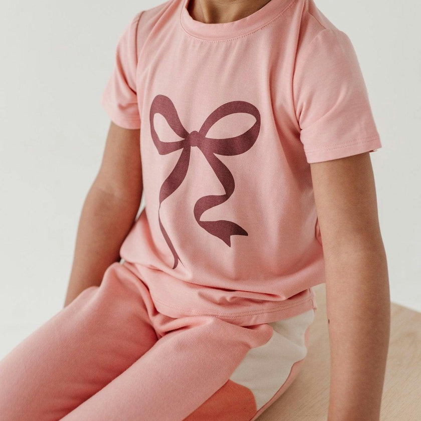 Girl's Short Sleeve Tee Cherries