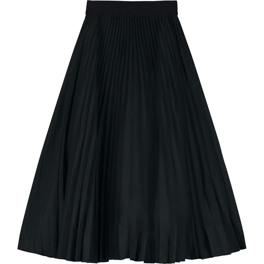 Cupro Pleated Skirt