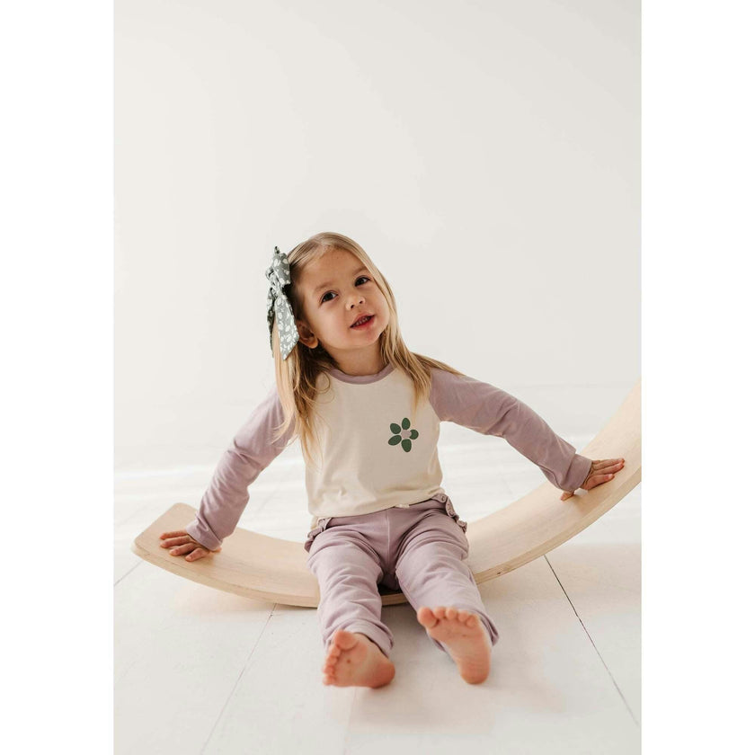 Girl's Long Sleeve Baseball Tee