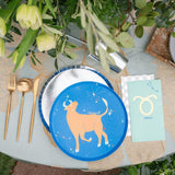 Zodiac Dinner Plates, Multi