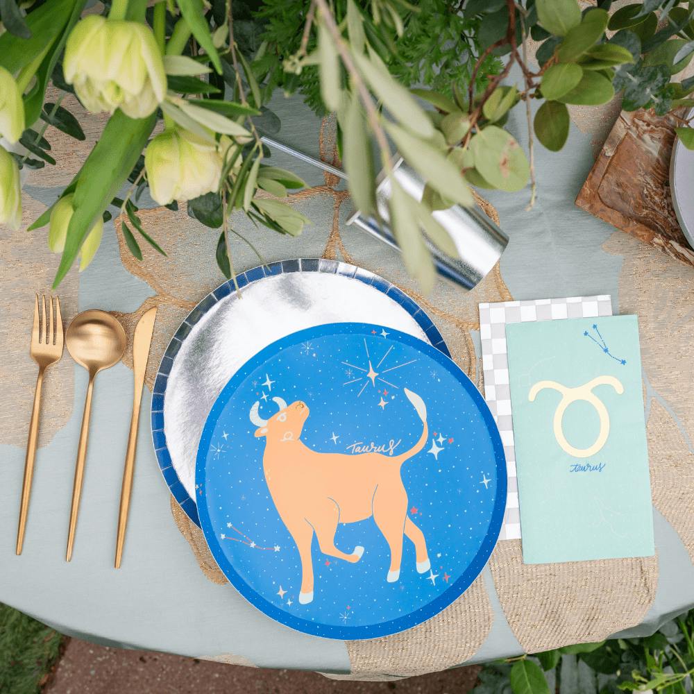 Zodiac Dinner Plates, Multi