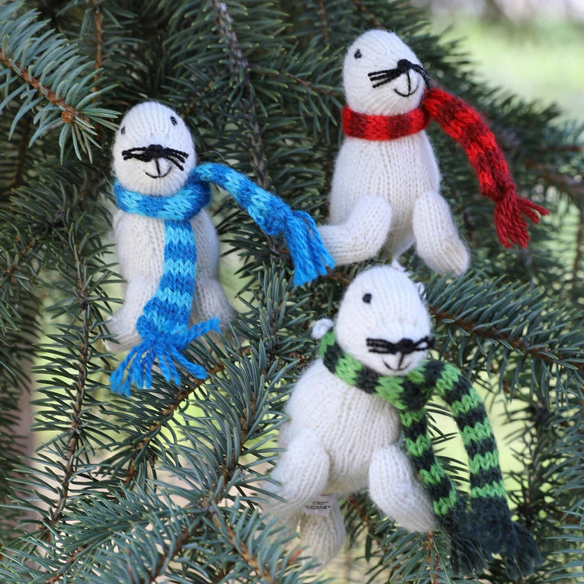 Set of 3 Holiday Ornaments