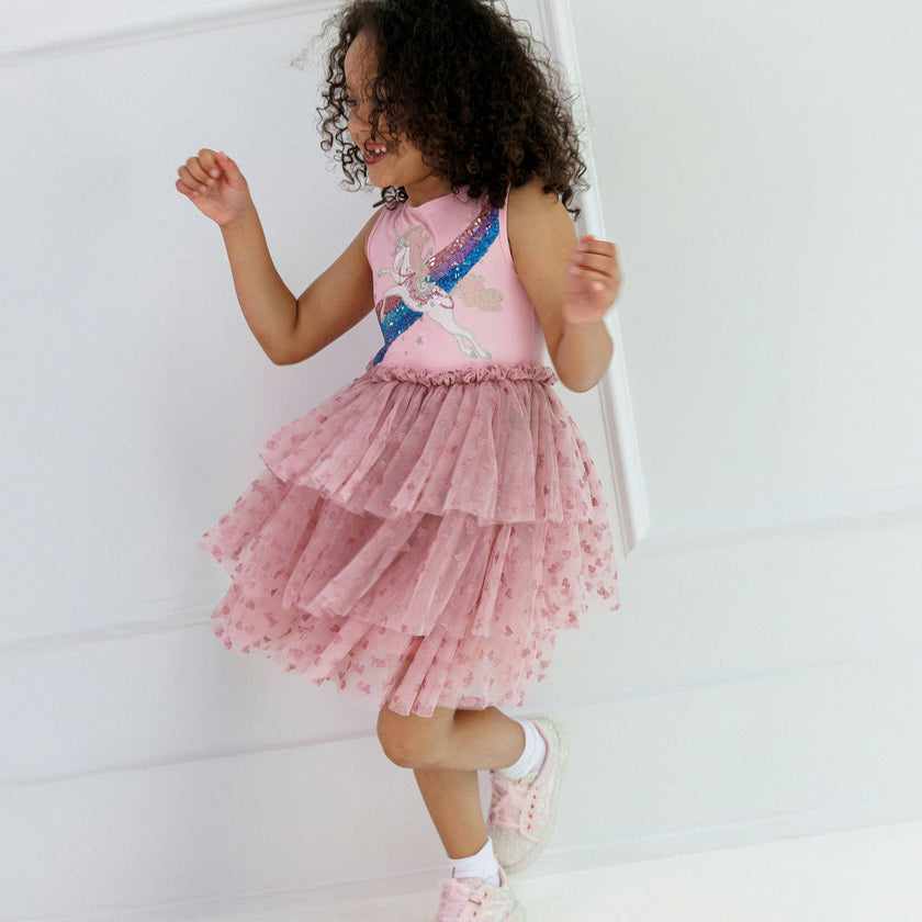 Sleeveless Tired Tutu Dress