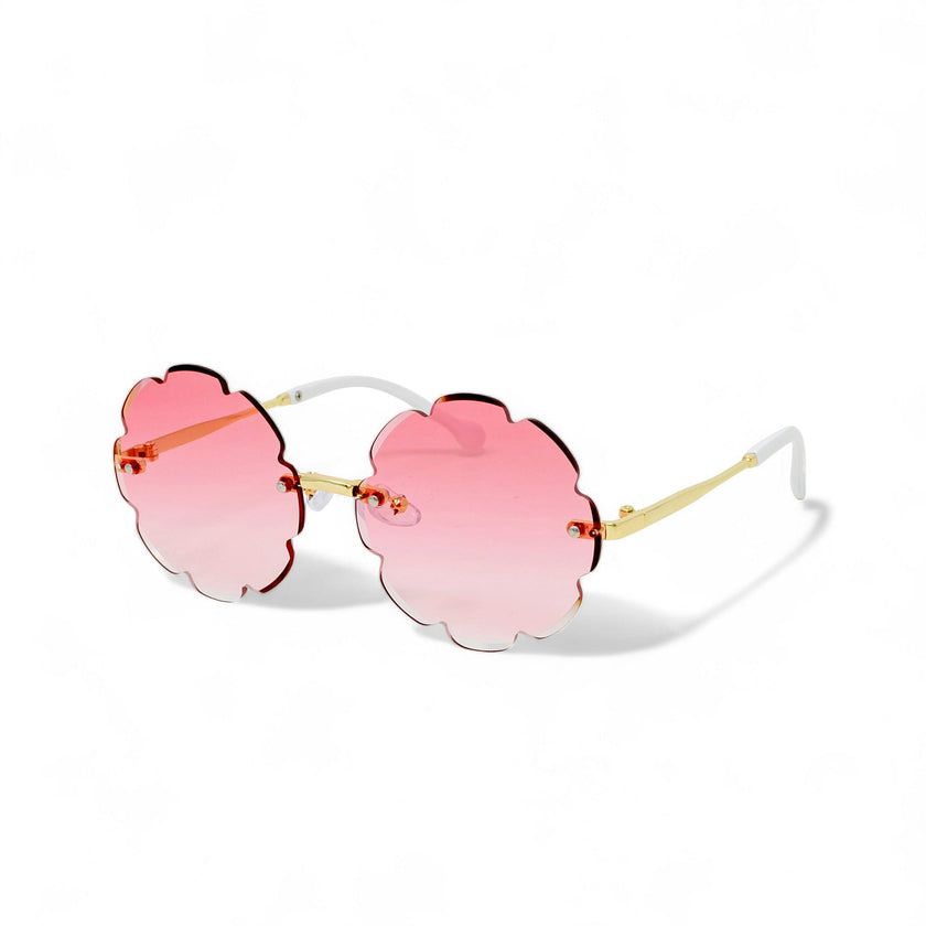 Kid's Frameless Petal Sunglasses