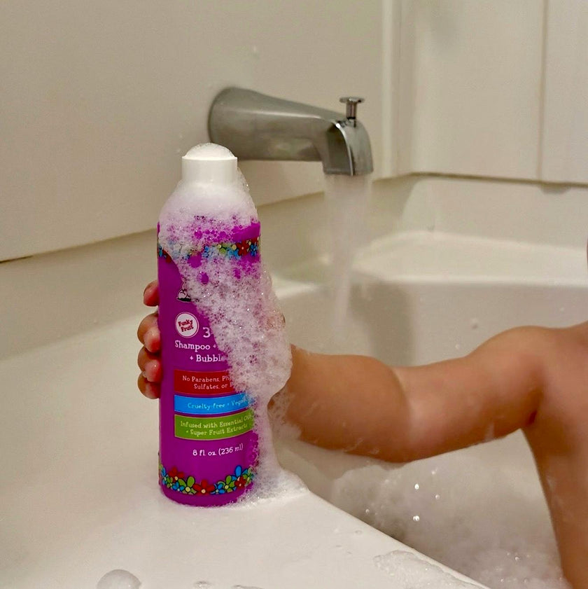 3-in-1 Shampoo + Body Wash + Bubble Bath
