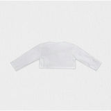 Enya Baby Bolero, White Grape Embroidery