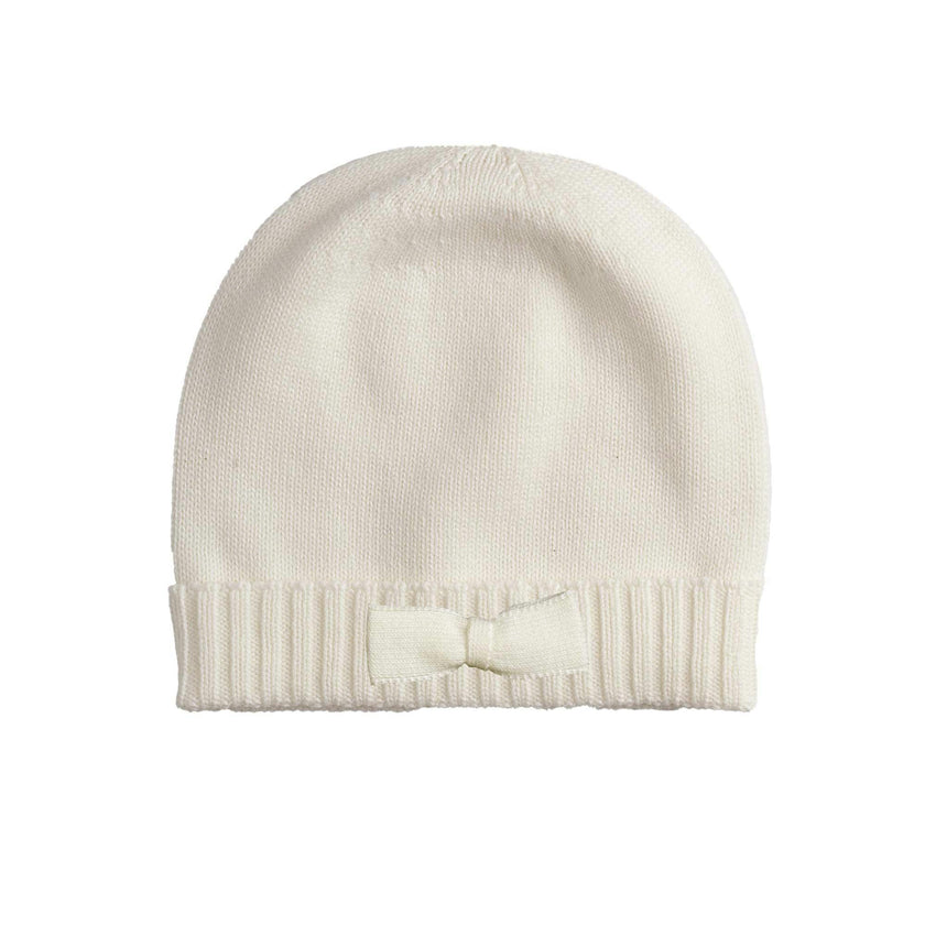 Ivory Bow Hat