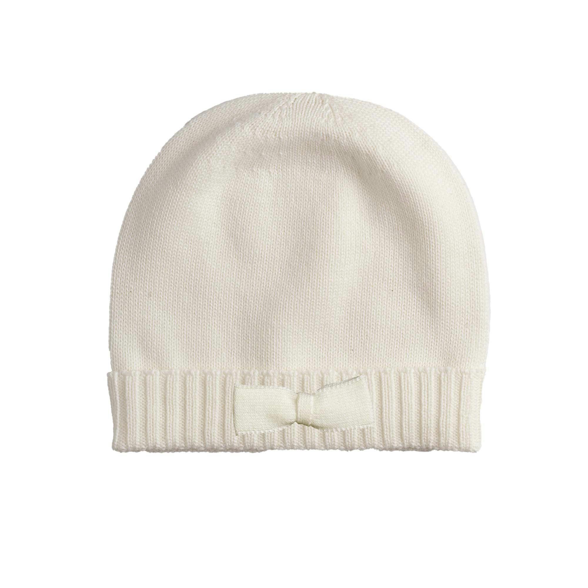 Ivory Bow Hat