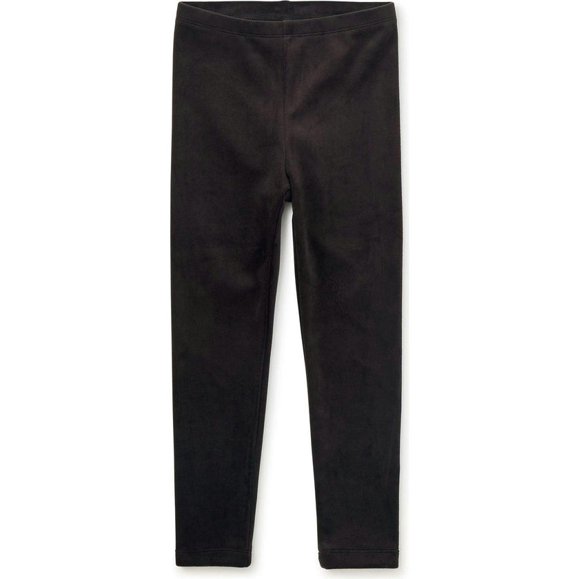 Velour Leggings, Black