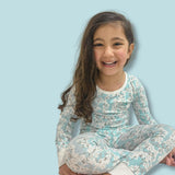 Print Long Sleeve Pajamas