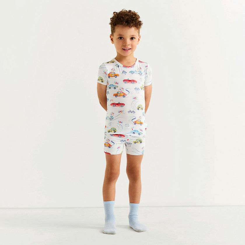 Grand Prix Classic Pajama Short Set