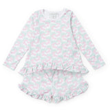 Rorie Girls' Short Set - Poolside Palms