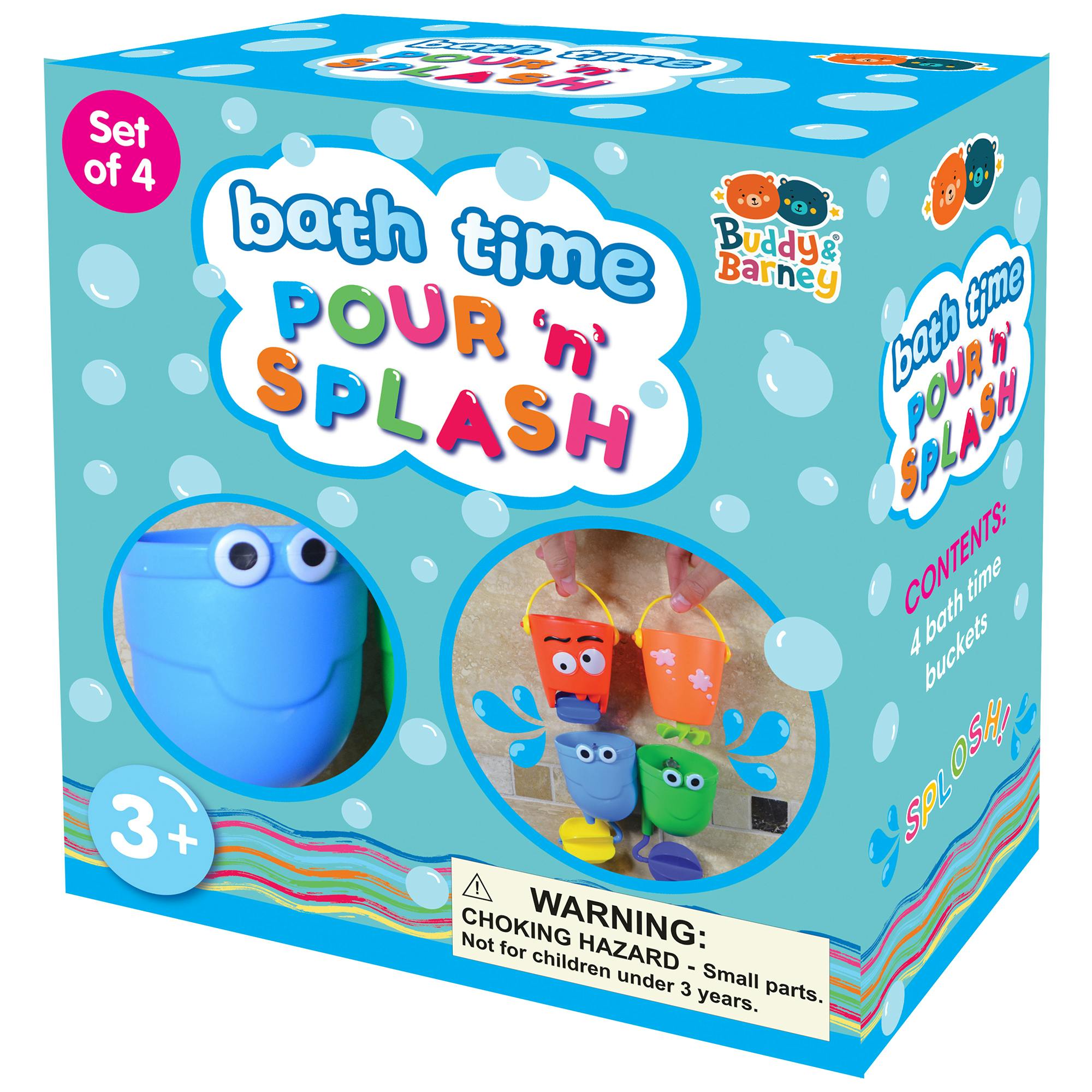 Bath Time: Pour N Splash Buckets
