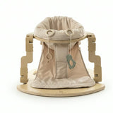 Oakling Foldable Wooden Baby Activity Seat | Plush Sit-Up Play Seat for 10 to 18 Months