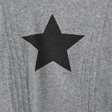 Gray Tee with Star Accent