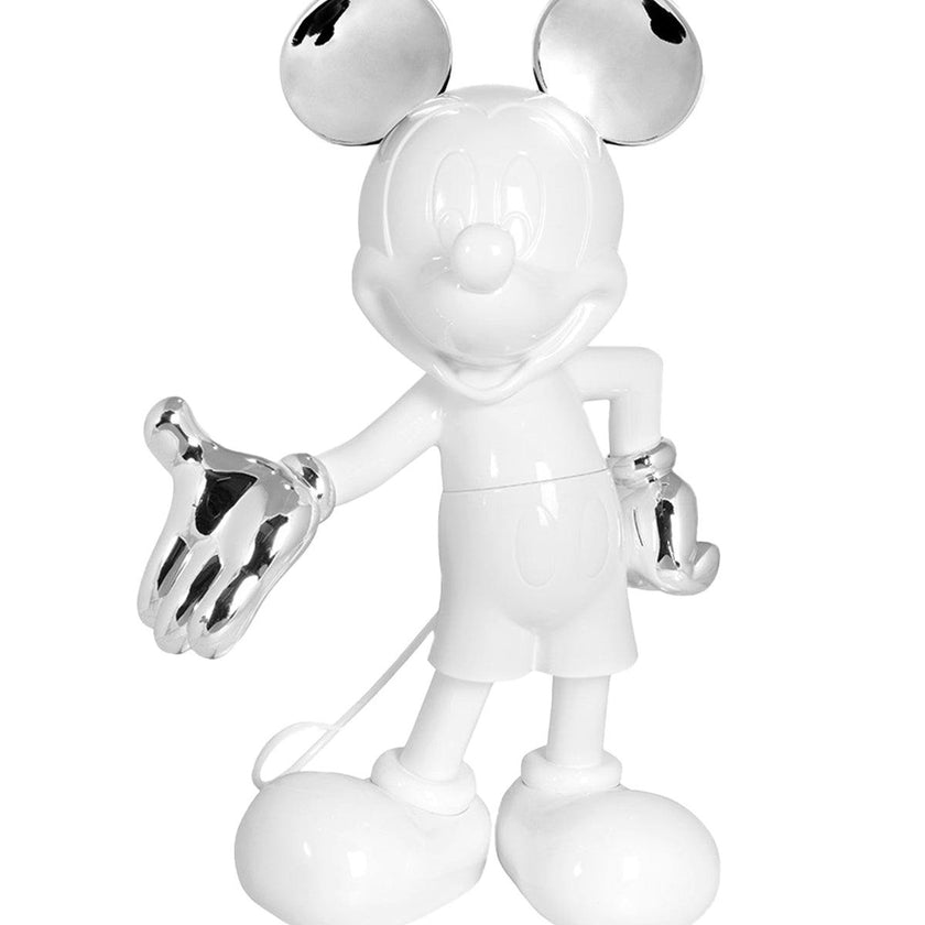 Mickey Mouse WELCOME White & Silver 55in