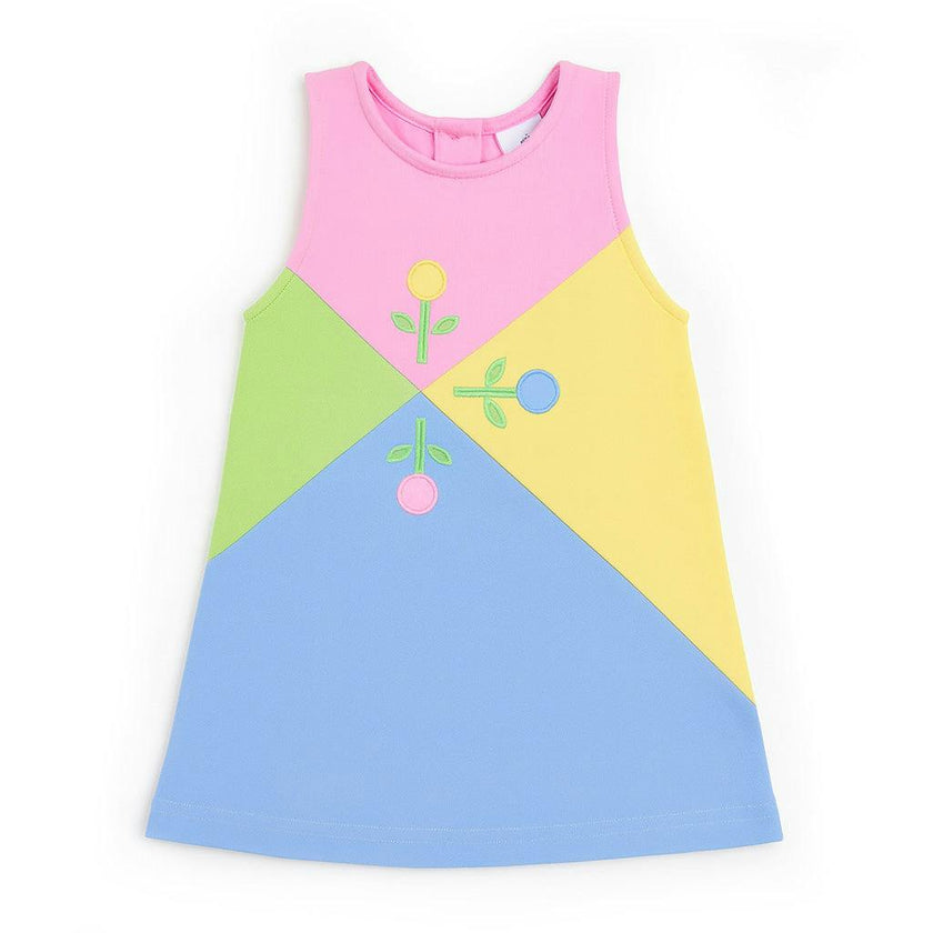 Knit Dress With Flowers