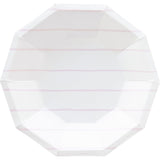 Lilac Frenchie Striped Small Plates