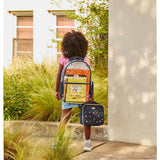 Packed Party Denim and Gems Clear Backpack