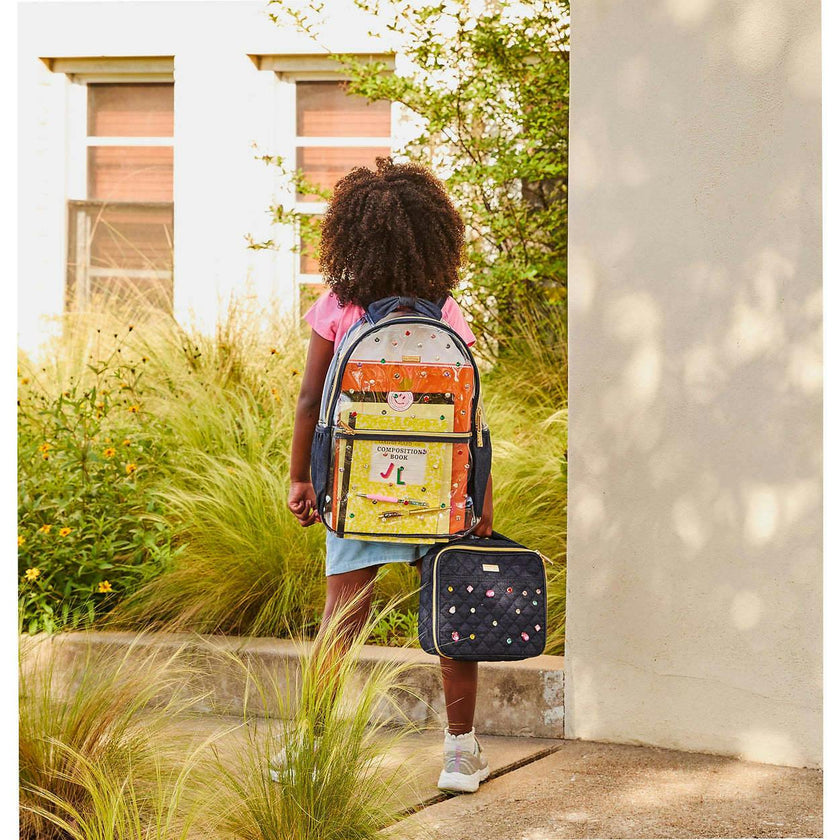 Denim and Gems Clear Backpack